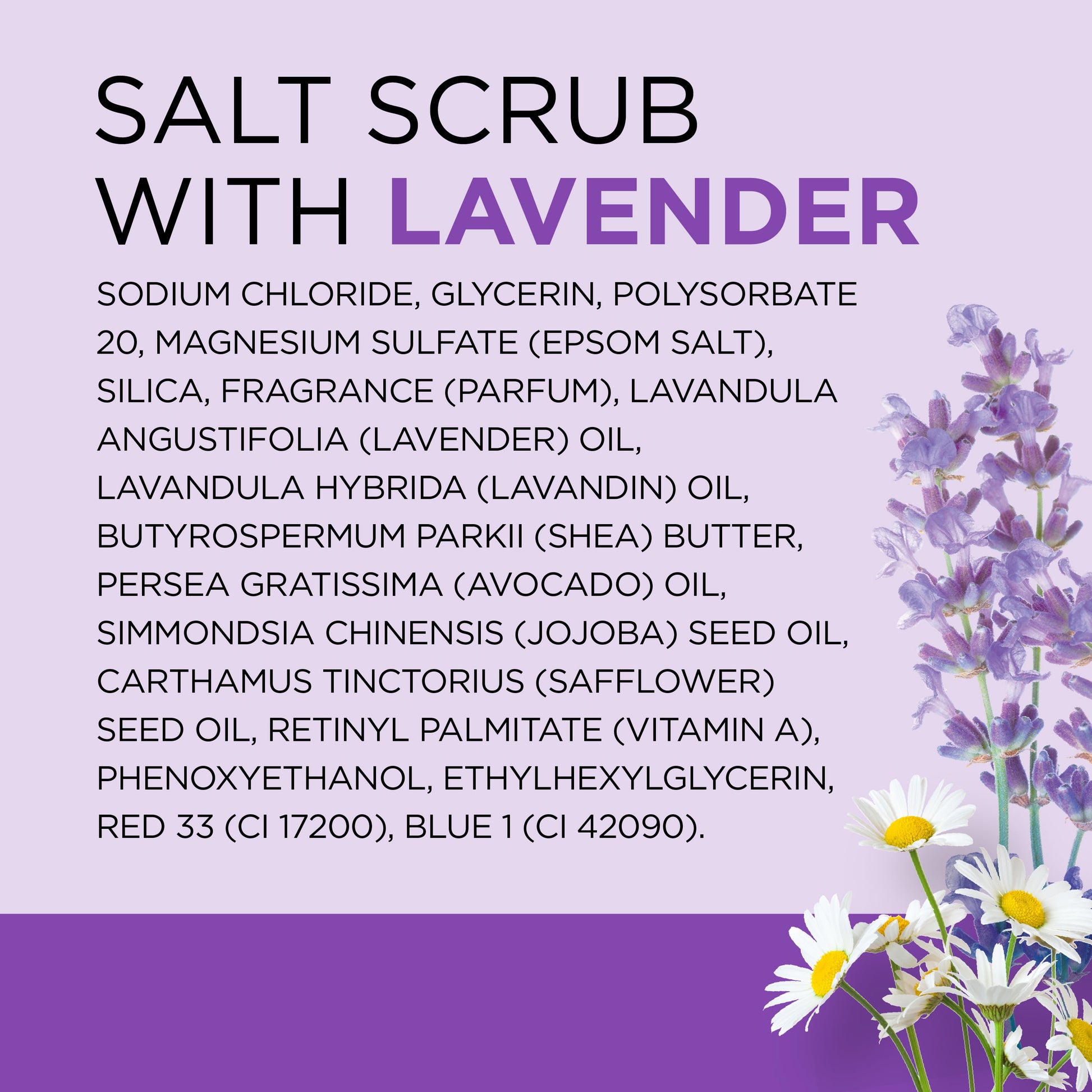 Exfoliate & Renew Lavender Epsom Salt Body Scrub, 16 Oz