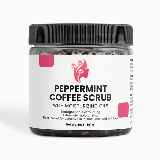 Peppermint Coffee Scrub