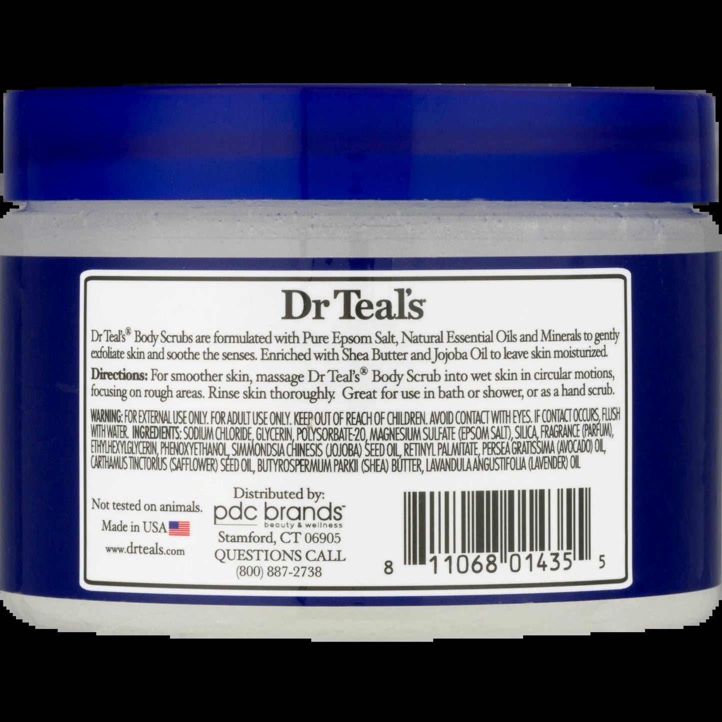 Exfoliate & Renew Lavender Epsom Salt Body Scrub, 16 Oz (Pack of 2)