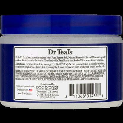 Exfoliate & Renew Lavender Epsom Salt Body Scrub, 16 Oz (Pack of 2)