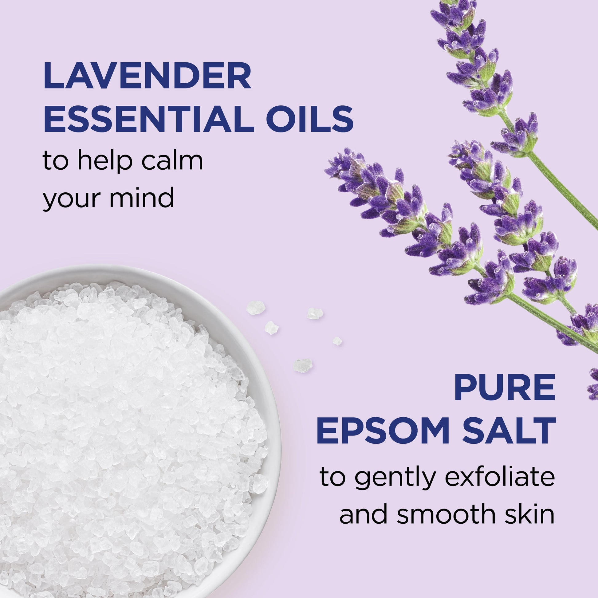 Exfoliate & Renew Lavender Epsom Salt Body Scrub, 16 Oz