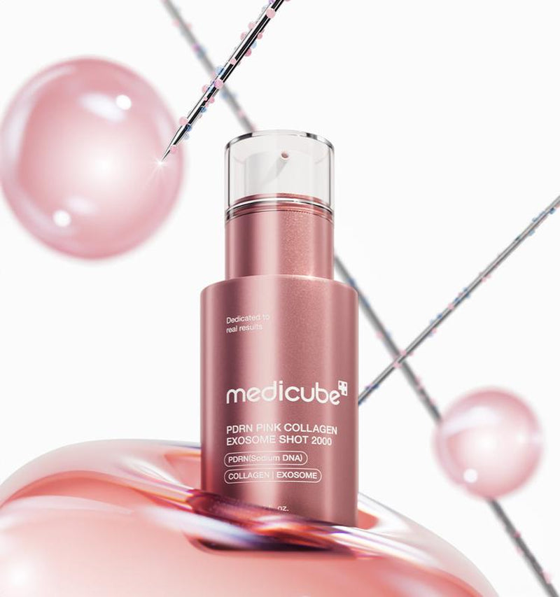 [Medicube Official] Medicube PDRN Exosome Shot Serum | Liquid Skin Booster | Exosome, Salmon DNA PDRN, Spicules | Uneven Skin Tone, Pore Care, Dead Skin Cells, Skin Texture