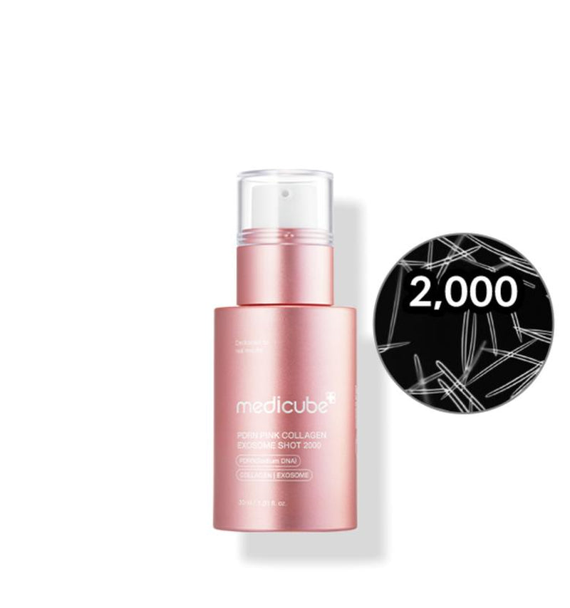 [Medicube Official] Medicube PDRN Exosome Shot Serum | Liquid Skin Booster | Exosome, Salmon DNA PDRN, Spicules | Uneven Skin Tone, Pore Care, Dead Skin Cells, Skin Texture