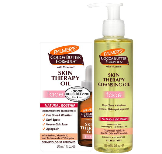 Palmer'S Cocoa Butter Formula Skin Therapy Facial Skin Care Bundle Set Blend Cleansing Hypoallergenic
