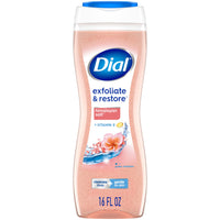 Body Wash, Exfoliate & Restore Himalayan Salt, 16 Fl Oz