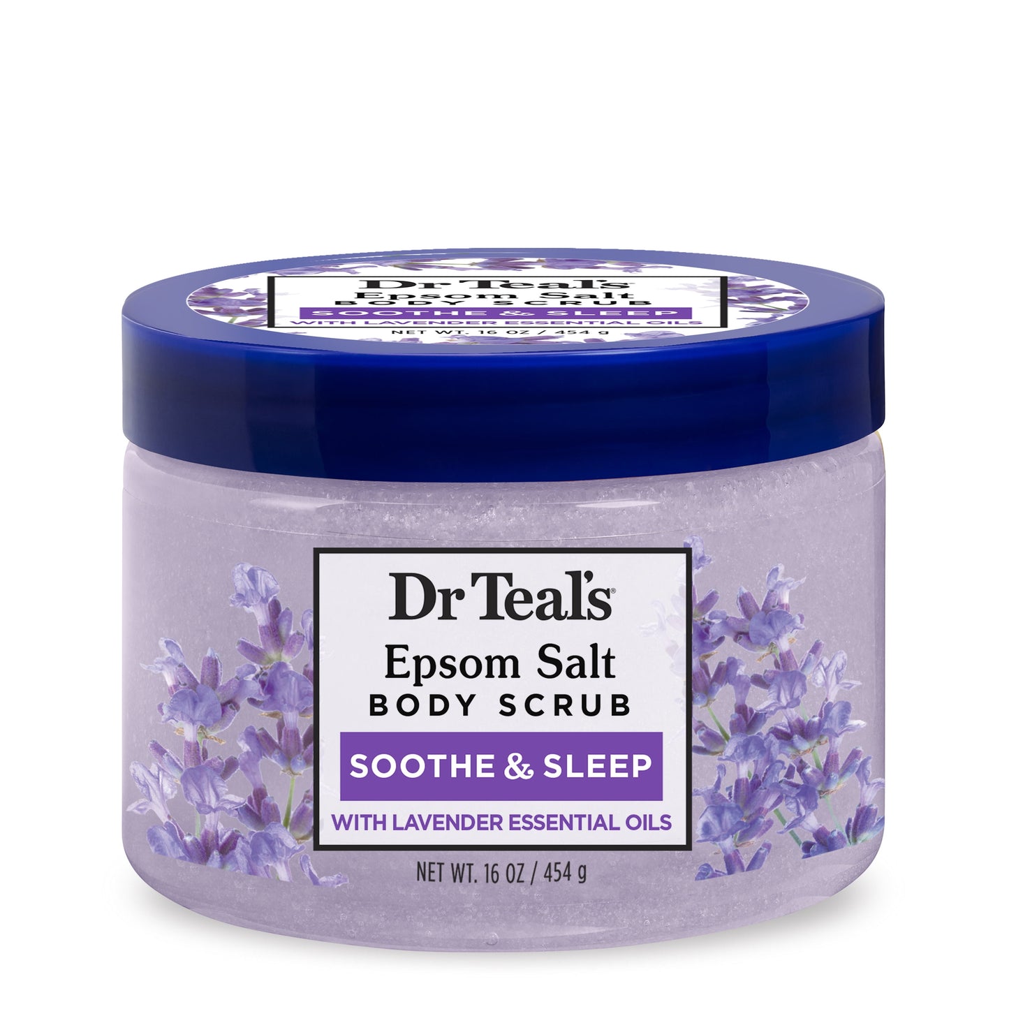 Exfoliate & Renew Lavender Epsom Salt Body Scrub, 16 Oz