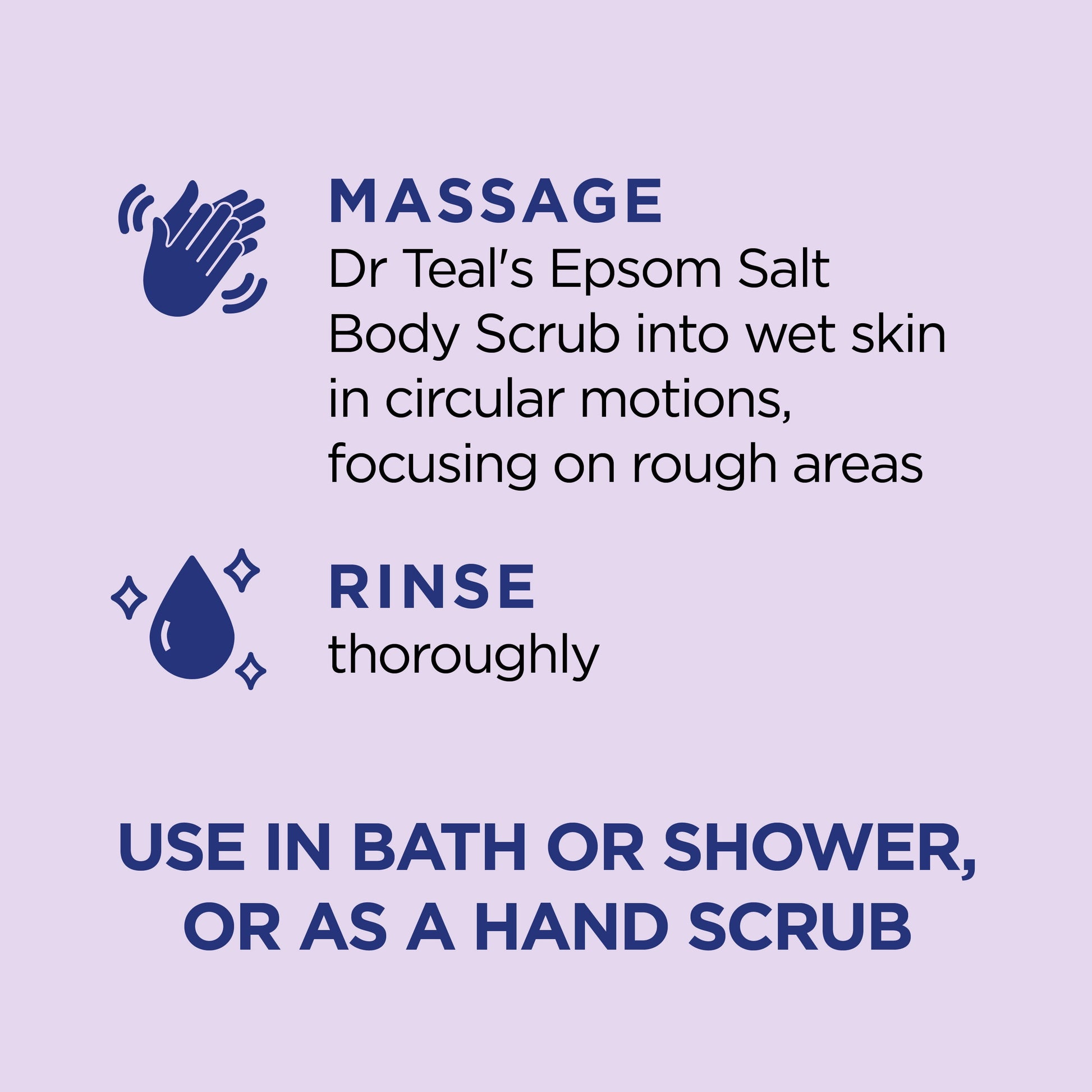 Exfoliate & Renew Lavender Epsom Salt Body Scrub, 16 Oz